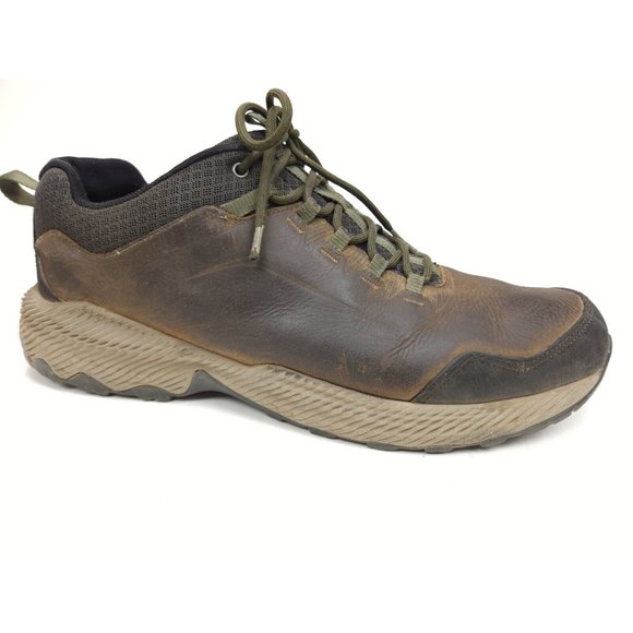 MERRELL Forestbound Low Waterproof Hiking Shoes Brown Men's US Size 13 J99641 - Picture 1 of 13